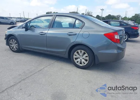 2012 Honda Civic Lx из США, поврежденный, VIN 19XFB2F52CE104018